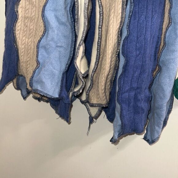 ✨Patchwork Colorblock Long Sz Medium Cardigan Sweater✨ - Picture 8 of 9